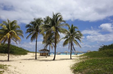 Sandstrand auf Kuba