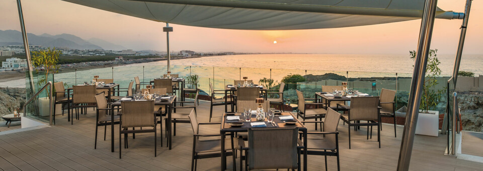 Restaurant "The Edge" des Crowne Plaza Hotel Muscat