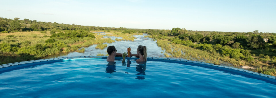 Poolausblick Kruger Shalati