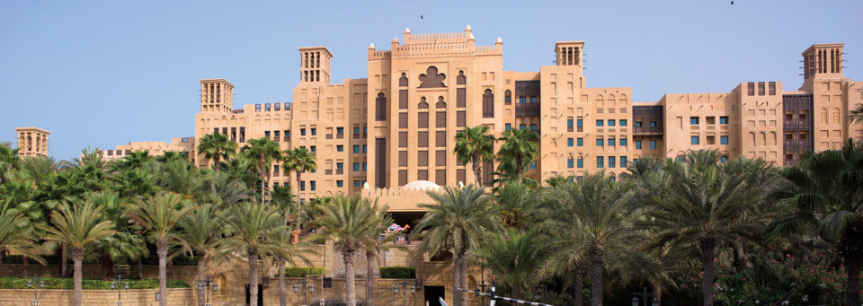 Außenansicht des Mina A' Salam - Madinat Jumeirah Resort Complex