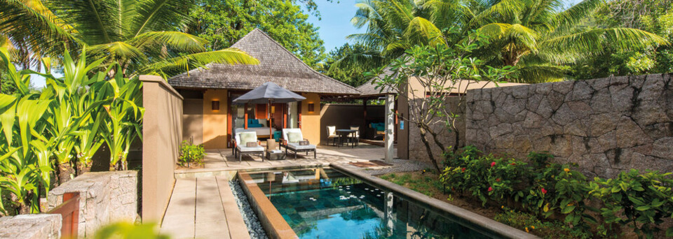 Constance Ephélia Seychelles - Beach Villa mit Pool Beispiel