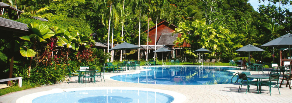 Außenansicht Batang Ai Longhouse Resort Managed by Hilton , Kuching