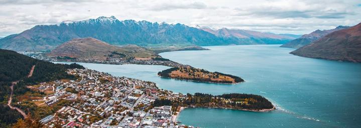 Queenstown von oben