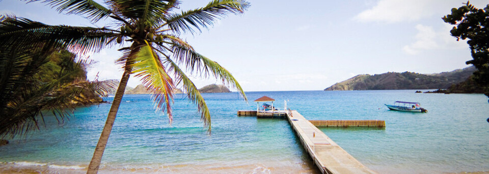 Strand des Blue Waters Inn