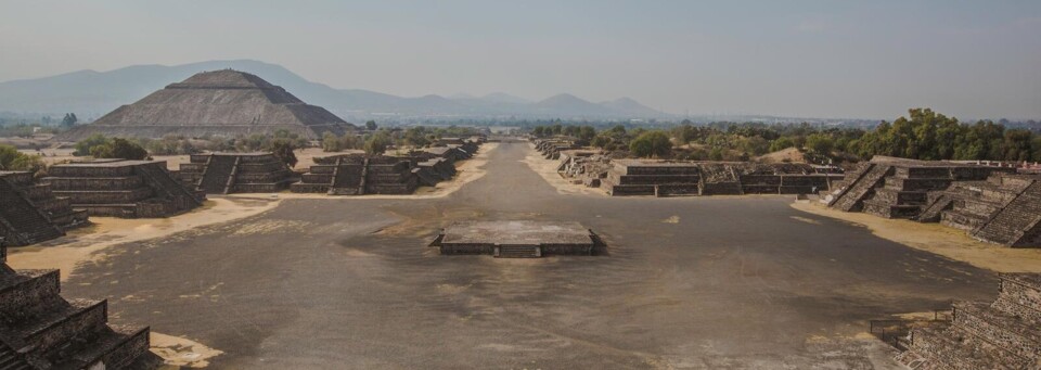 Sonnenpyramide in Teotihuacán, Mexiko