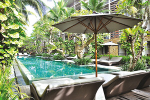 Bali-Urlaub: Entspannen am Pool, The Haven Bali