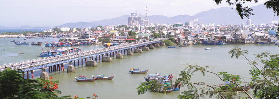 Nha Trang Blick auf den Hafen