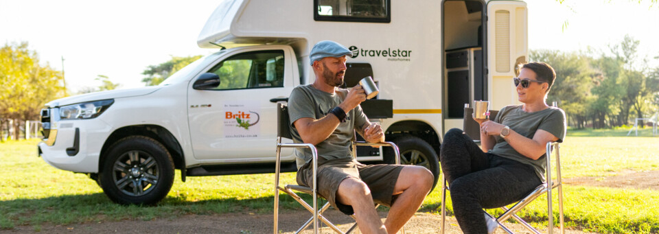 Britz Navi in Namibia
