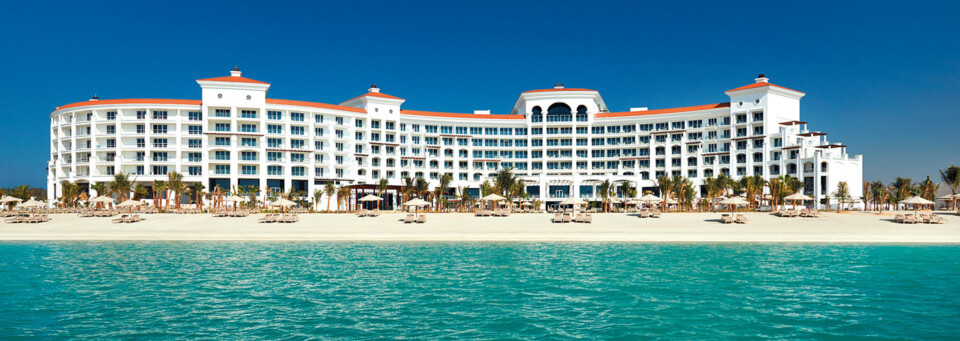 Außenansicht des Waldorf Astoria Dubai Palm Jumeirah