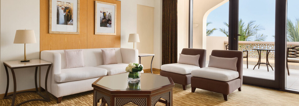Suite Beispiel des Shangri-La Al Bandar Hotel