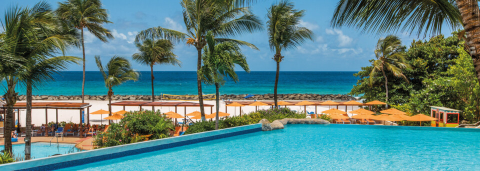 Pool im Hilton Barbados