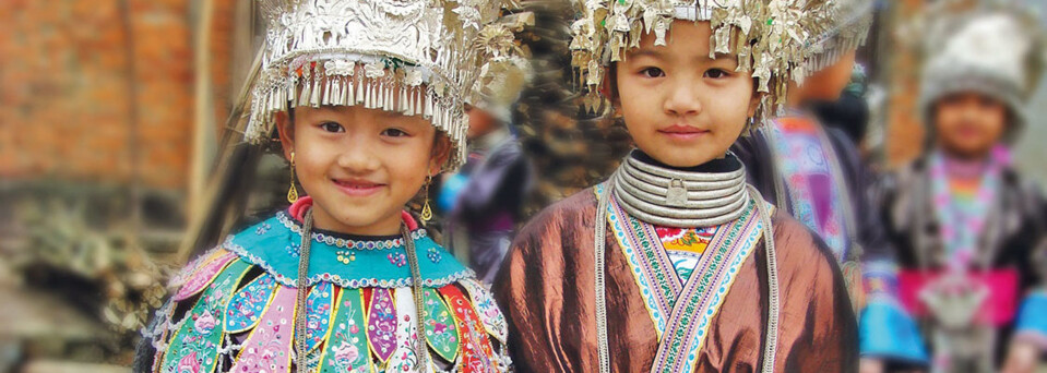 Miao-Kinder in Guizhou
