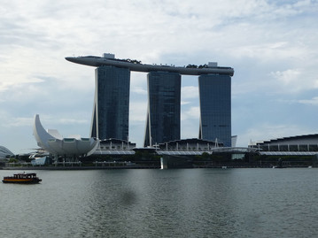 Neuseeland Reisebericht - Stopover Singapur - Marina Bay Sands in Singapur