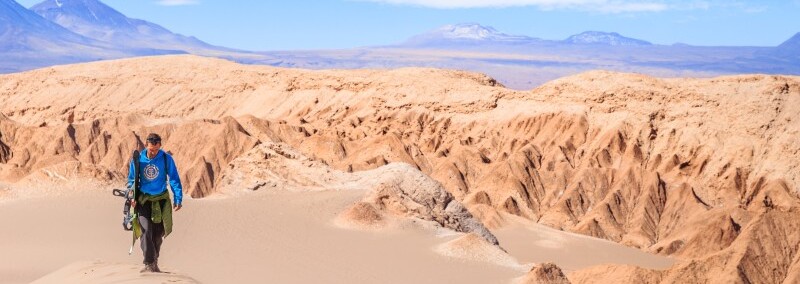 Sandboarding in San Pedro de Atacama