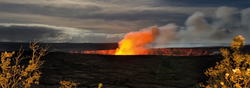 Kilauea Vulkan auf Big Island Hawaii