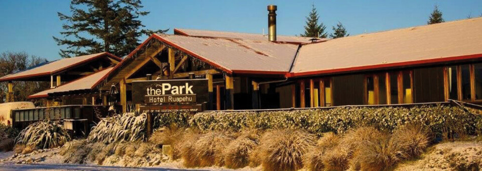 Außenansicht des The Park Hotel Ruapehu