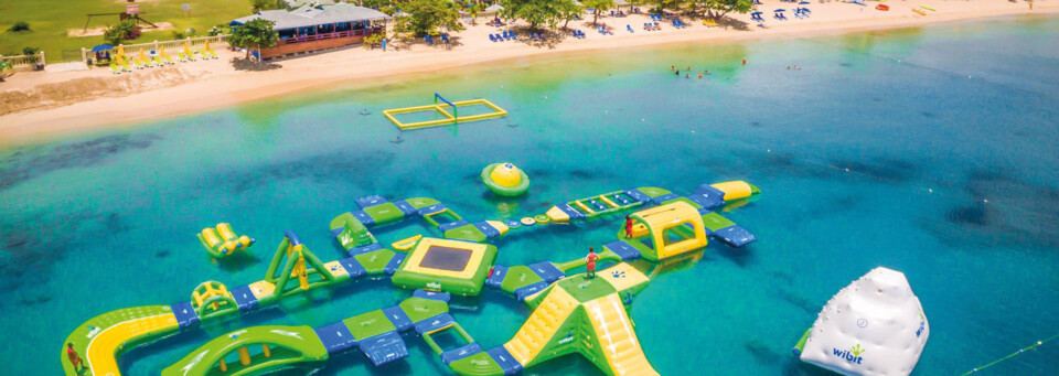 Strand-Wasserpark des Bay Gardens Beach Resort