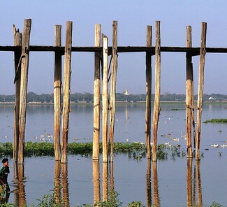 U-Bein-Teakholzbrücke U-Bein-Teakholzbrücke