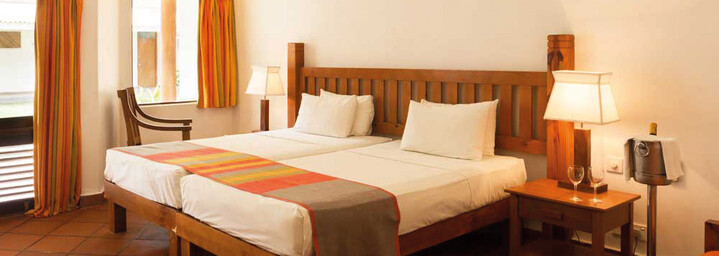 Standard Zimmerbeispiel des Nilaveli Beach Hotel