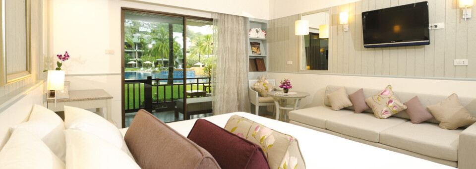 Deluxe-Zimmer des Katathani Phuket Beach Resort