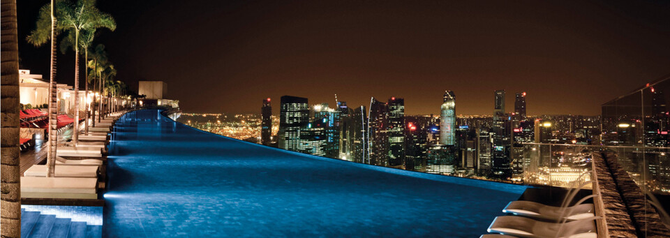 Pool des Marina Bay Sands in Singapur