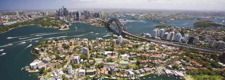 Luftaufnahme Sydneys