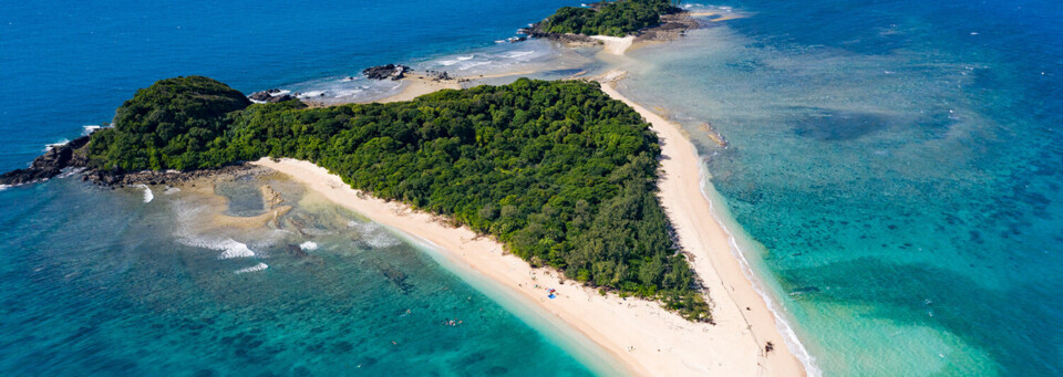 Frankland Islands Nationalpark von oben