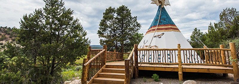 Boulder Mountain Guest Ranch Tipi