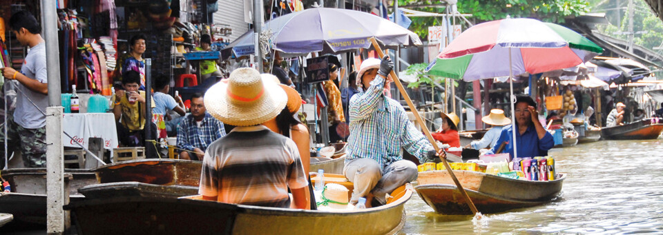 Boote in Bangkok