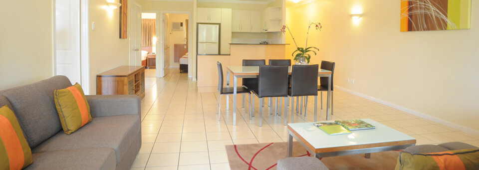 Beispiel Apartment Wohnbereich - Bay Village Tropical Retreat Cairns