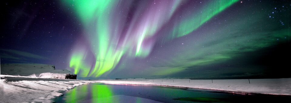 Nordlichter Island