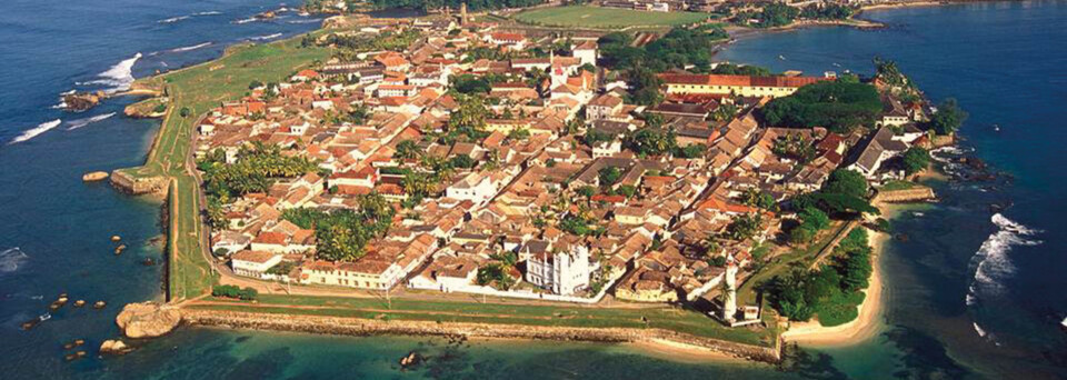 Blick auf Galle