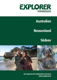 Katalog Cover Explorer Fernreisen Ozeanien Explorer Fernreisen Ozeanien Katalog Cover