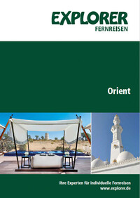 Orient Katalog Cover Explorer Fernreisen Explorer Fernreisen Orient Katalog Cover
