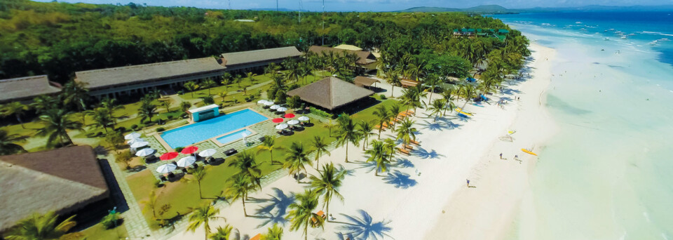 Luftaufnahme Bohol Beach Club Panglao Island