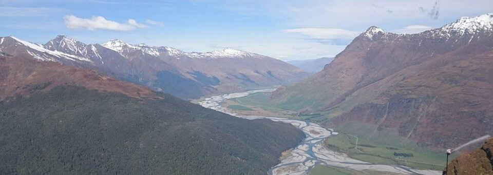 Bergpanorama Neuseeland