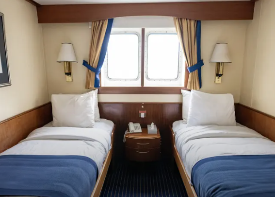 Twin Cabin Arktis Kreuzfahrt
