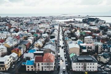 Islands Hauptstadt Reykjavik