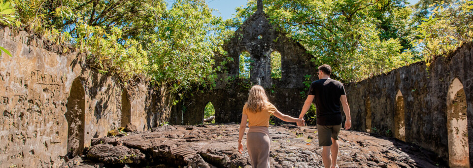 Samoa Savaii alte Kirche