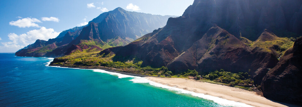 Strand und Küste von Kauai