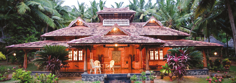 Außenansicht Kerala Haus Somatheeram Ayurveda Resort