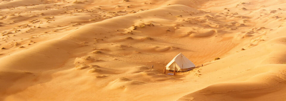 Canvas Club Glamping in der Wüste Oman