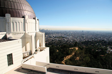 Ausblick vom Griffith Observatory