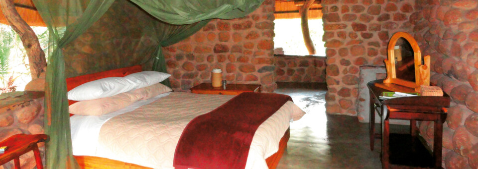 Zimmerbeispiel Stone Camp Mkhaya Game Reserve