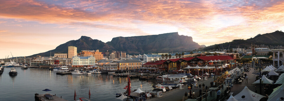 Tafelberg in der Dämmerung