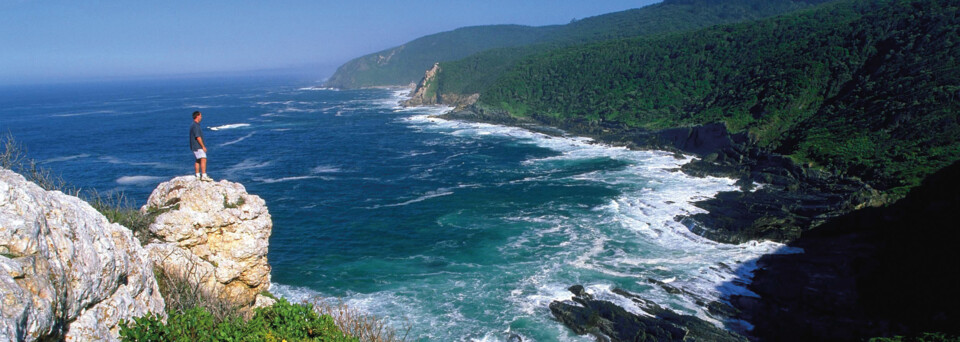 Küste der Wild Coast in Eastern Cape, Südafrika