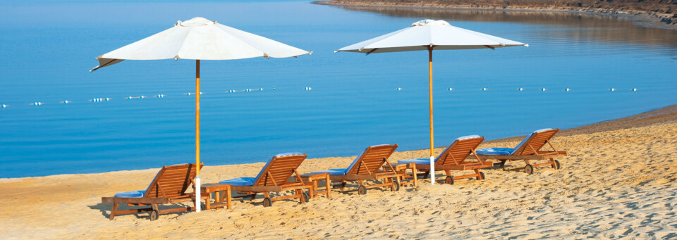 Holiday Inn Resort Dead Sea Strand Jordanien