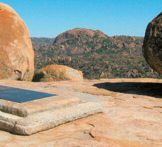 Matobo Nationalpark, Simbabwe - Grabmal von Cecile Rhodes Matobo Nationalpark, Simbabwe - Grabmal von Cecile Rhodes
