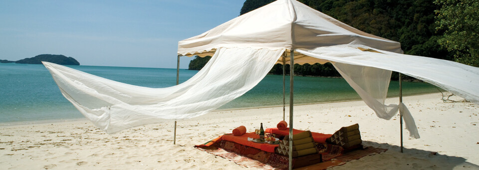 Strand des Casa del Mar Langkawi