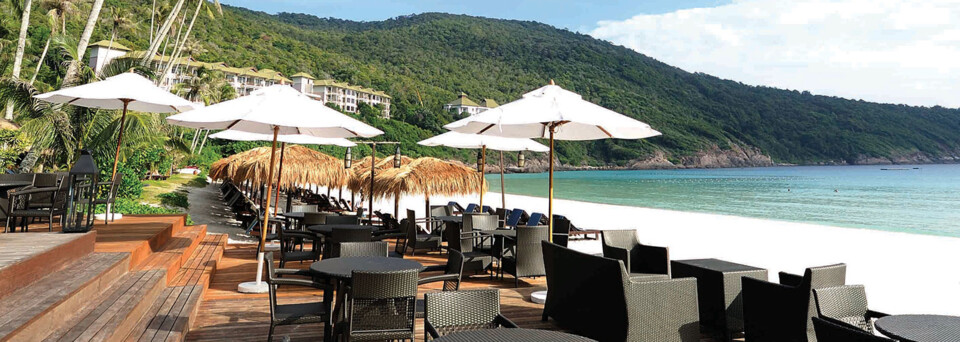 Bayu Beach Bar des The Taaras Beach & Spa Resort auf Redang